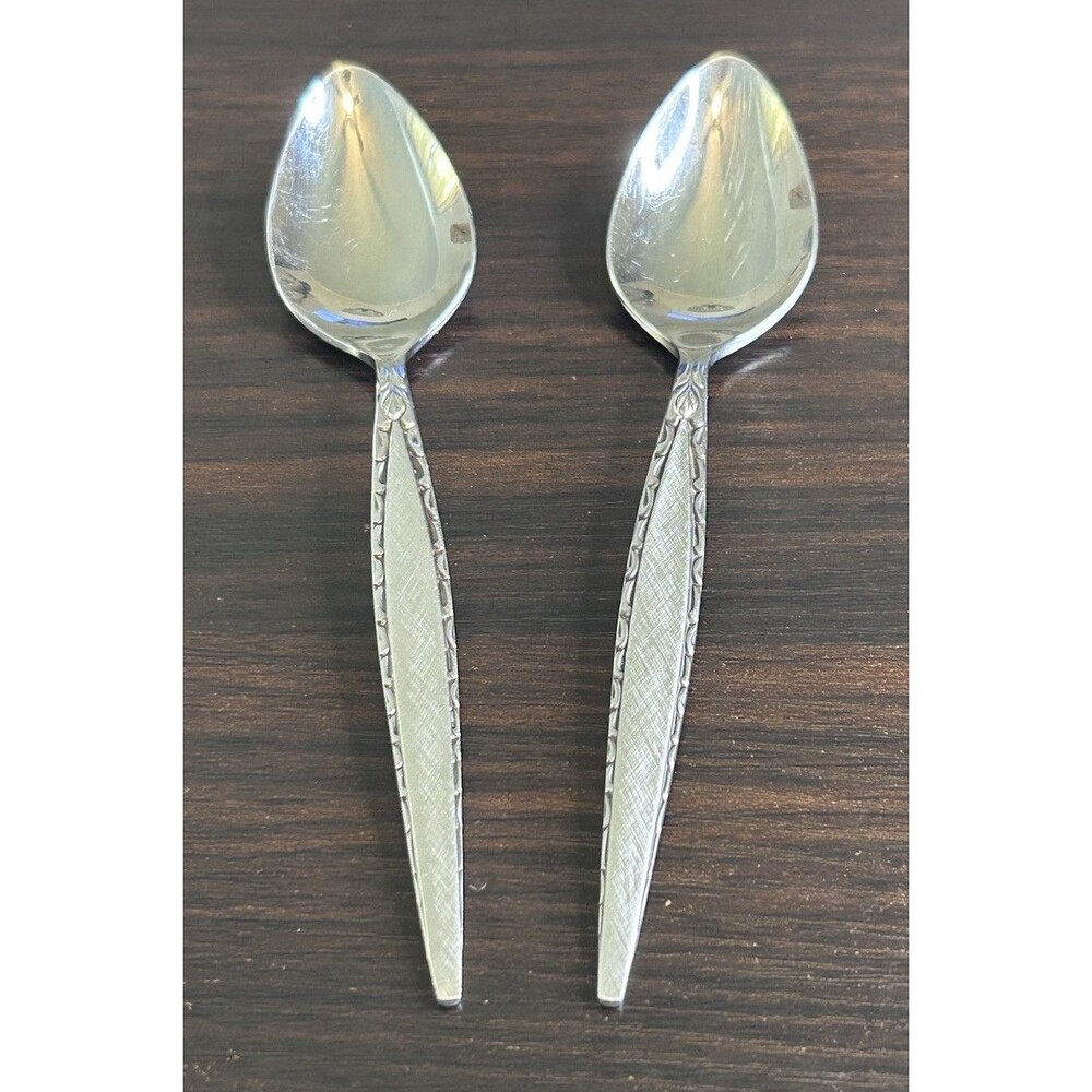 Oneida VENETIA Set of 2 Teaspoons Community Stainless Flatware Replacements